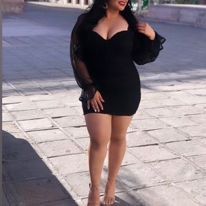 Mini Black Dress🖤